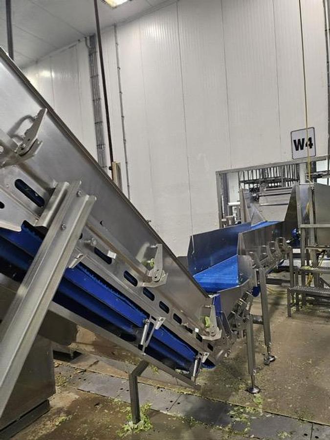 Used HMI Flume Style Wash Line