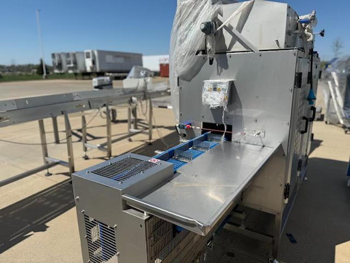 Used 2017 ABL Fresh-Cut Produce Washing System with Brush Section & Conveying