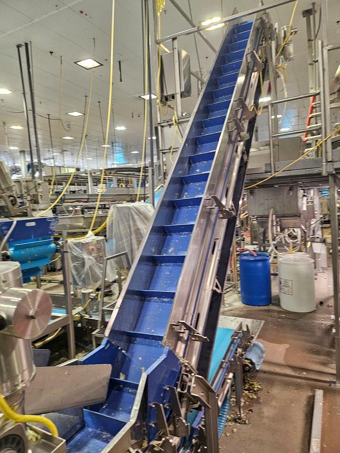 Used HMI Flume Style Wash Line