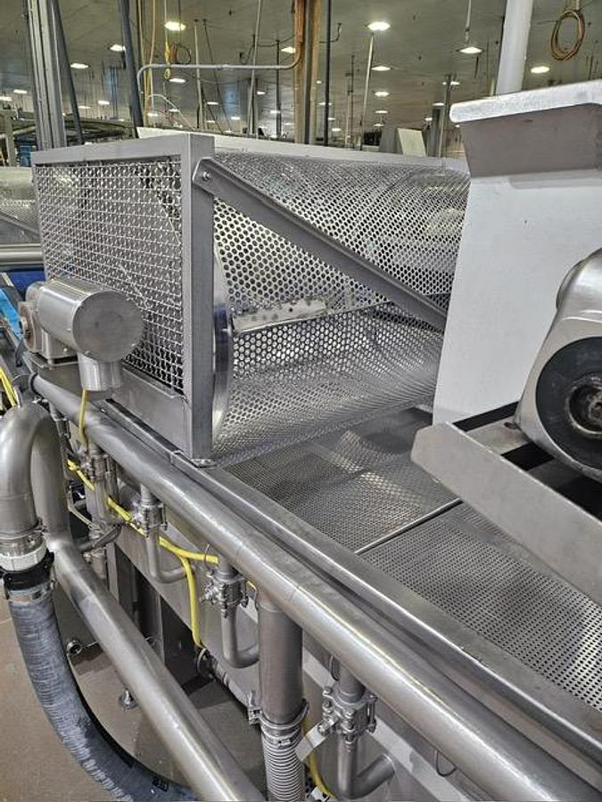 Used HMI / Heinzen Two-Stage Jacuzzi-Style Produce Wash Line