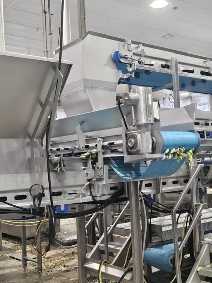 Used HMI Flume Style Wash Line