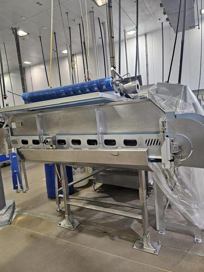 Used HMI / Heinzen Two-Stage Jacuzzi-Style Produce Wash Line