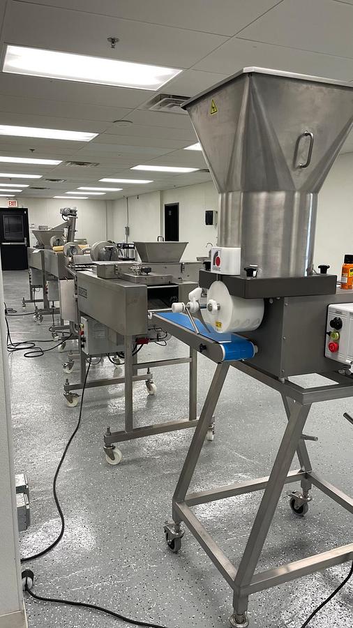 Used Deighton Econoline Forming, Coating & Frying System – Complete Processing Line