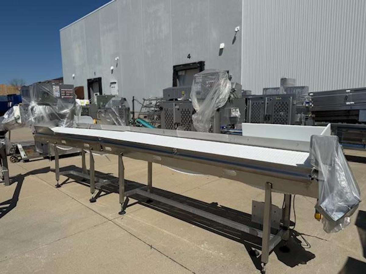 Used 2017 ABL Fresh-Cut Produce Washing System with Brush Section & Conveying