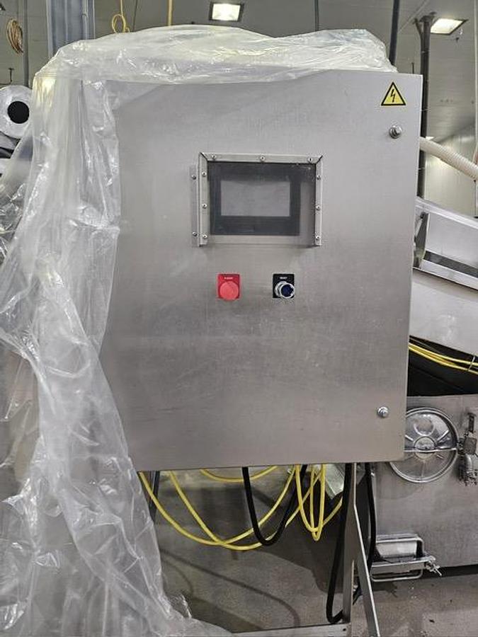 Used HMI / Heinzen Two-Stage Jacuzzi-Style Produce Wash Line