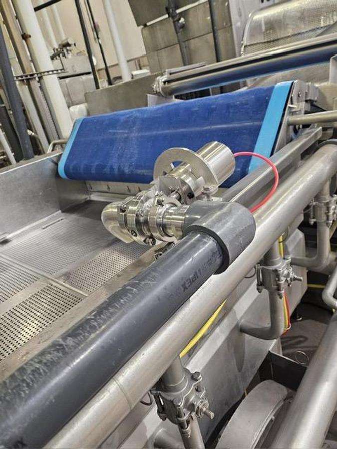 Used HMI / Heinzen Two-Stage Jacuzzi-Style Produce Wash Line