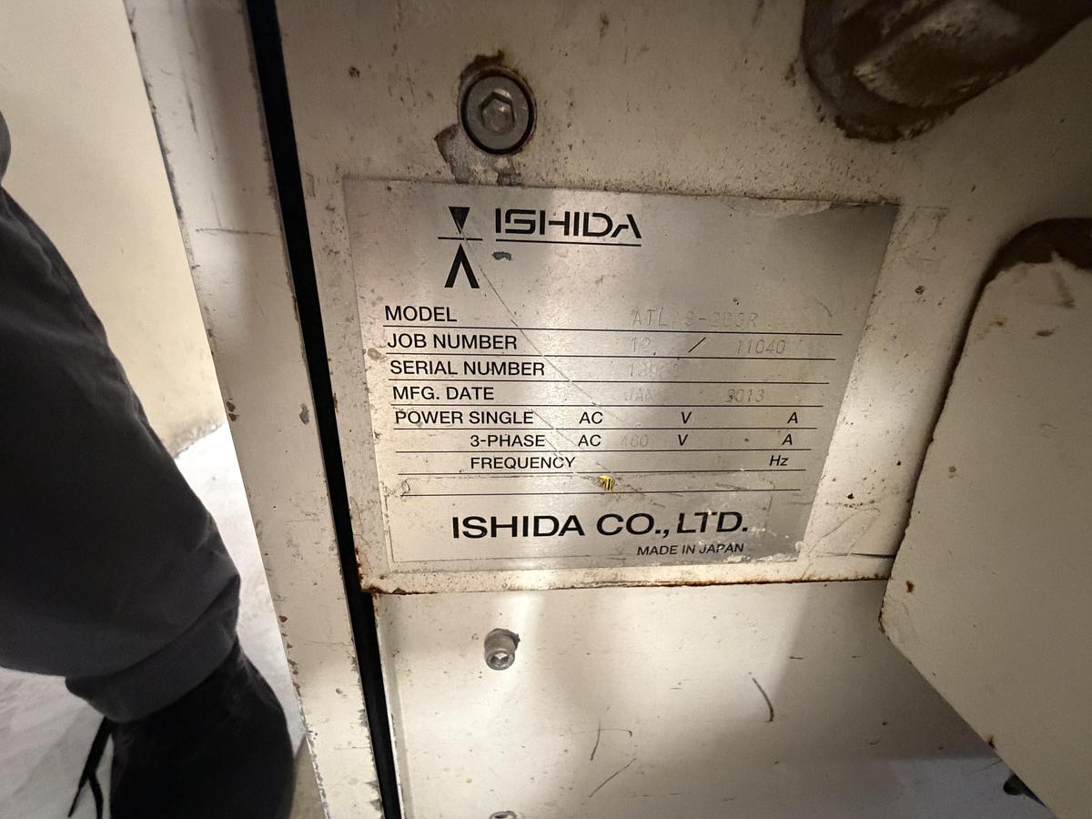 Used 2013 Ishida Atlas 203R