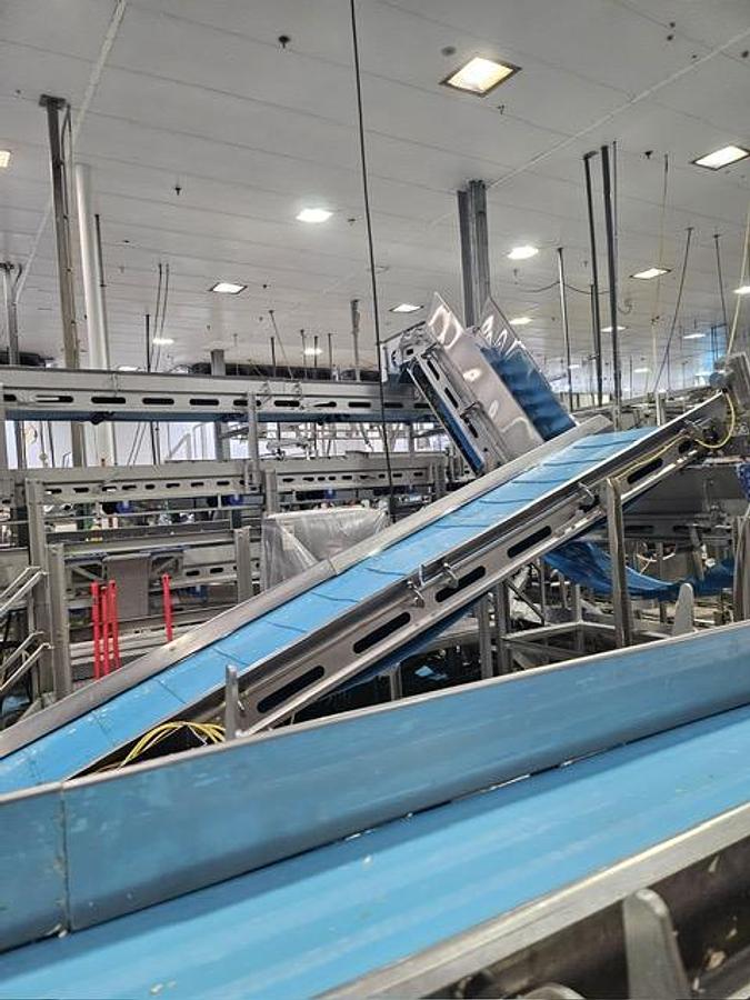 Used HMI Flume Style Wash Line