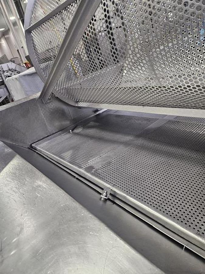 Used HMI / Heinzen Two-Stage Jacuzzi-Style Produce Wash Line