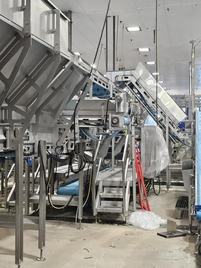 Used HMI Flume Style Wash Line