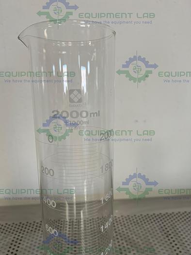 Sibata  Class A Graduated Cylinder 2000 mL