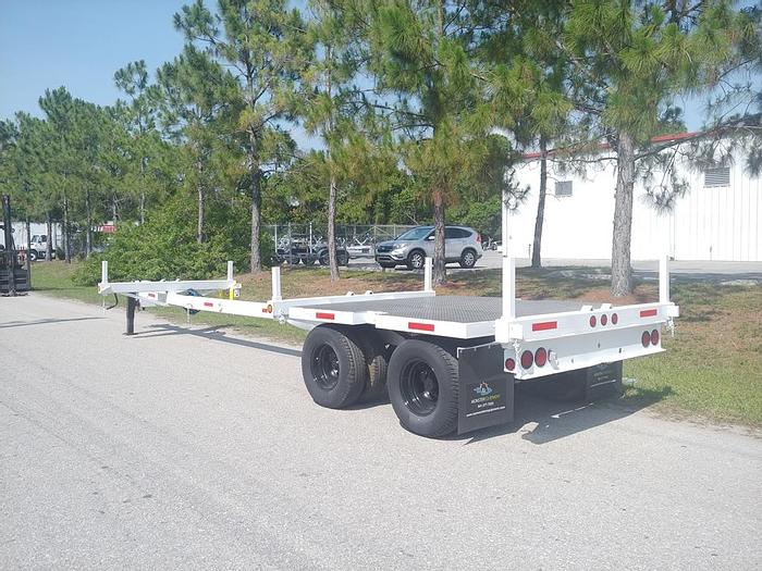 Used 1993 Butler BP-2080 TA AB Extendable Pole Trailer