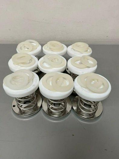 Used Cuno Stainless Steel Lenticular Chromatography Column Set w/ Spring & Gaskets