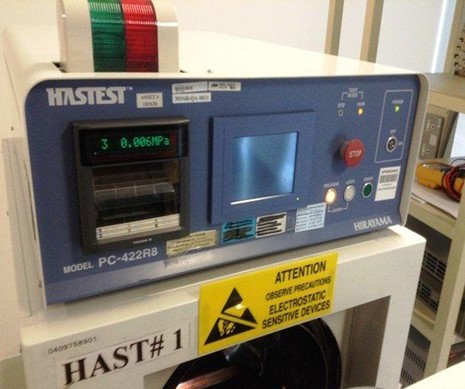 Used Hirayama  Hastest PC-422R8 Pressure Chamber