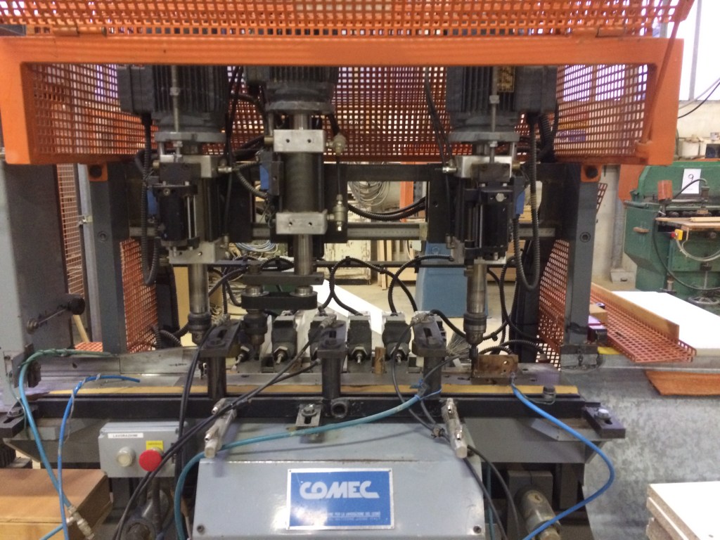 Usato 1995 Foratrice mortasatrice doppia marca COMEC modello FFMD/AF