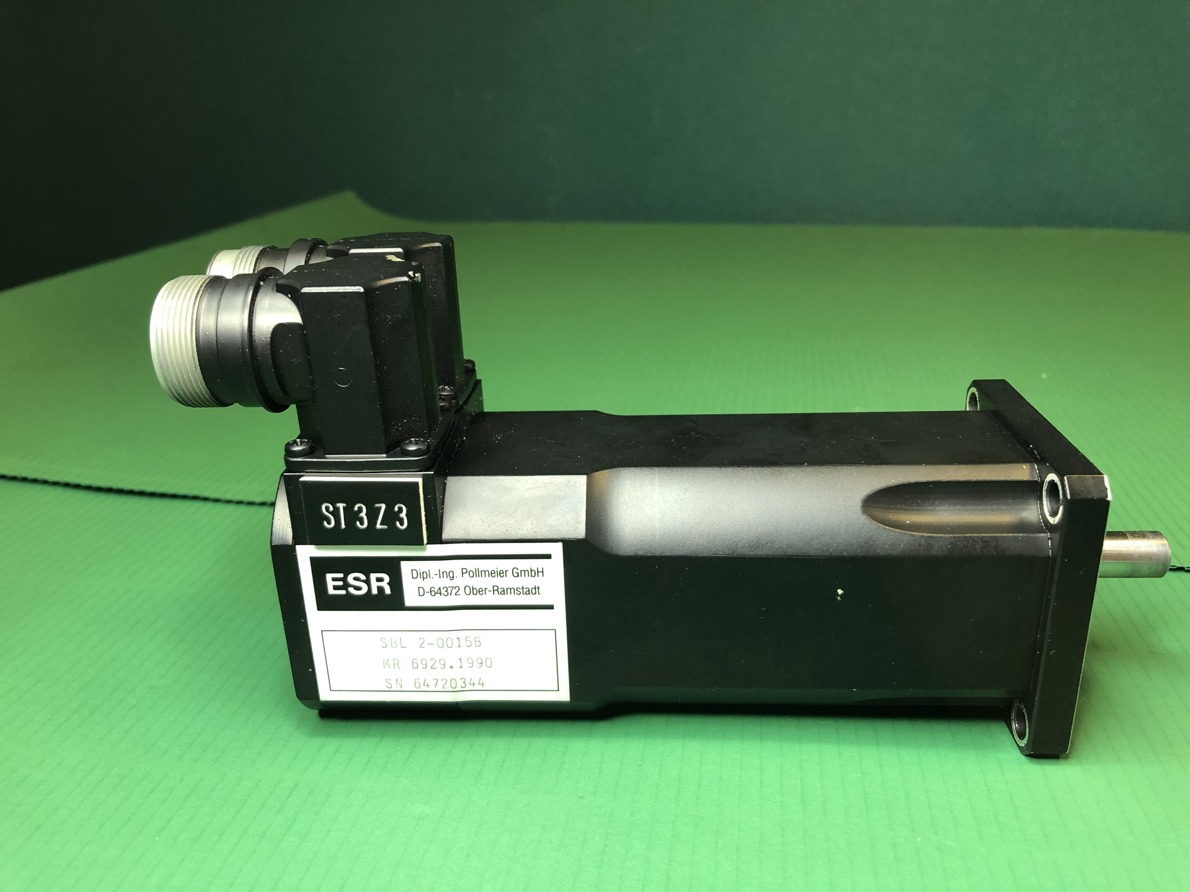Used ESR Pollmeier SBL2-20015-70-4-125/BRS-B Server Motor