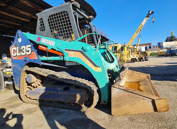 Usato Pala cingolo trapezoidale in gomma, 2010 Ihimer CL 35