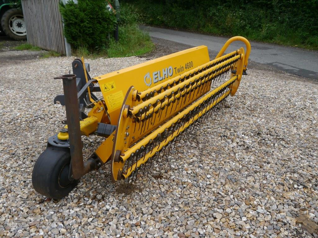 Used Elho Twin 4600 Straw Turner