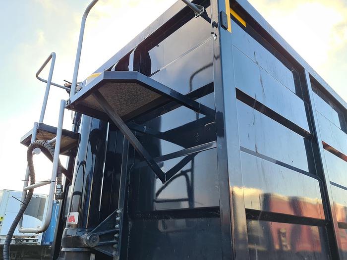 Used 2019 BODEX 3 AXLE HARDOX STEEL (SCRAP) TIPPER TRAILER  72.5 MTR 3 SAF DISC NEW CONDITION