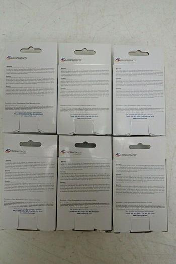 Used Lot of 6 Data Products R3027 Black/Red Compatible Ribbons, NOS 32929610343