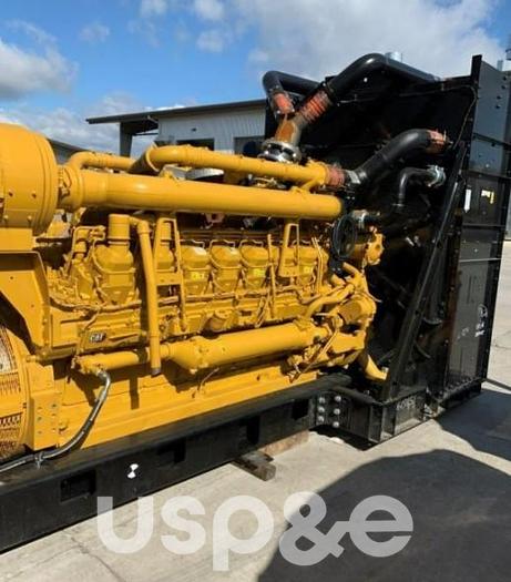 Used 2.5 MW 2020 Used Caterpillar CAT 3516C HD Diesel Generator Sets