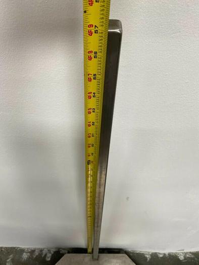 Used Stainless Steel 26" x 24" x 57" Cart w/ Casters