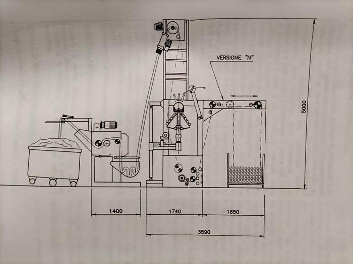 Used CORINO Rope opener and cutting