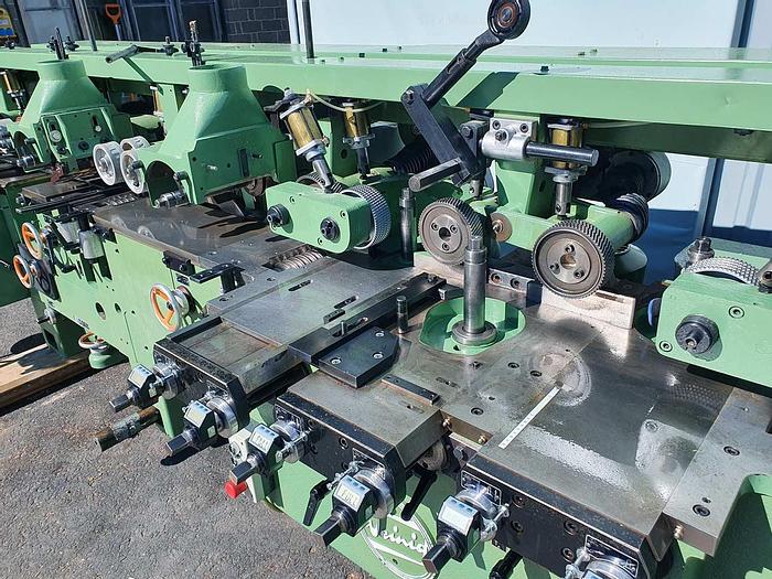 Used Weinig Germany Four side planer / moulder Unimat 22N, 8 spindles