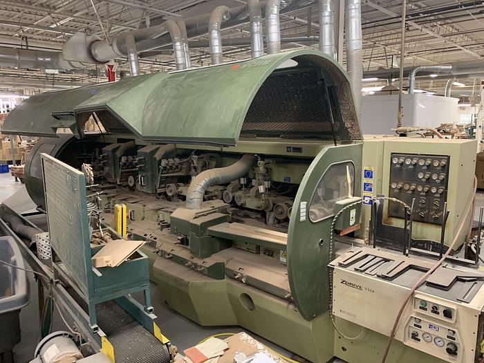 Used SCMI TOPSET-23, 8-SPINDLE MOULDER