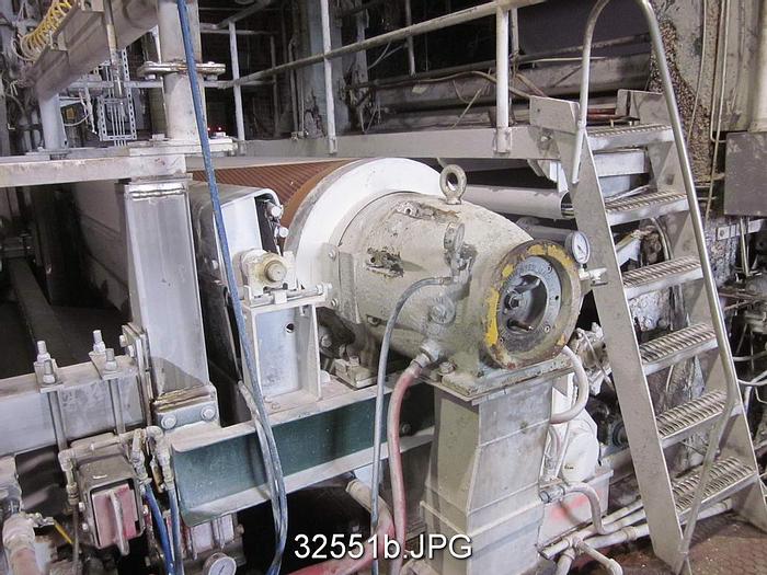 Used Manchester 126"x28" Suction Couch Roll #32551