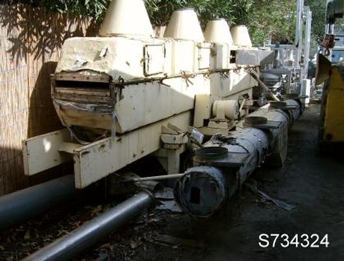 Used Dryer, Fluid Bed, 24" X 20', S/st, Jeffrey, #S734324