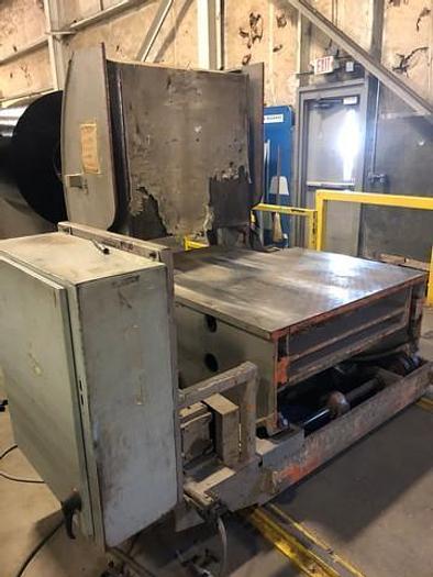 Used 20,000 LBS PROGRESSIVE COIL UPENDER / FLIPPER WITH COIL CAR POWER TRANSFER (USED)