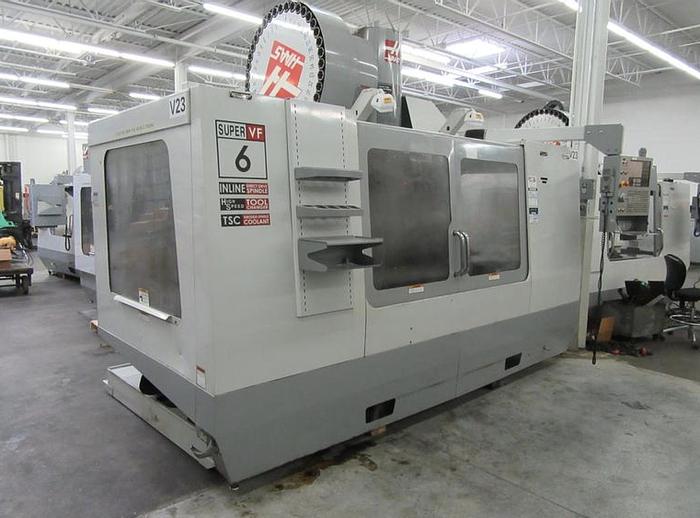 Used 2007 HAAS VF-6SS CNC Vertical Machining Center