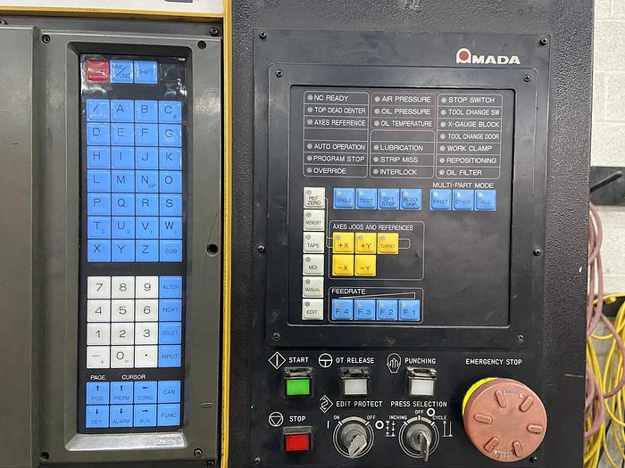 Used 1994 33 Ton Amada Pega 357 CNC Turret Punch