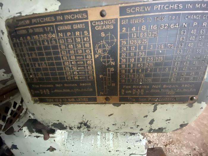 Used Dean Smith & Grace (DSG) 13 x 30 Manual Lathe