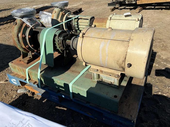 Used Pump, Centrif, 7.5 HP, 3" In / 2.5" Out, TACO #C744906