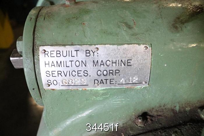 Refurbished Beloit Suction Press Roll, 184" Drilled Face #34451