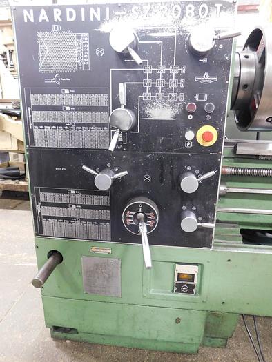 Used Nardini 20" x 80" Toolroom Lathe S22089T