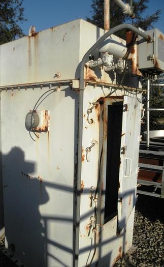 Used Silo, 1,750 CF, 12' X 15', Cone Bottom, Dust Collector, #S742417