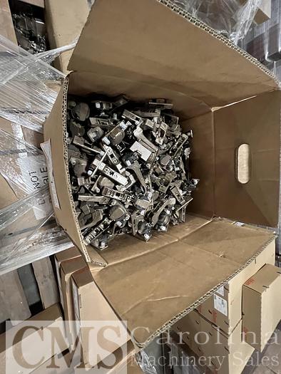 Used Warehouse Liquidation Cabinet parts, Cabinet Hardware, Plywood, Forklifts, Pallet Racking, Finishing Line