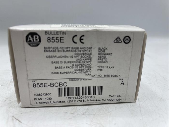 ALLEN BRADLEY 855E-BCBC SER. A