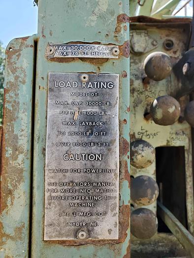 Used Smeal 10T Pump Hoist Rig