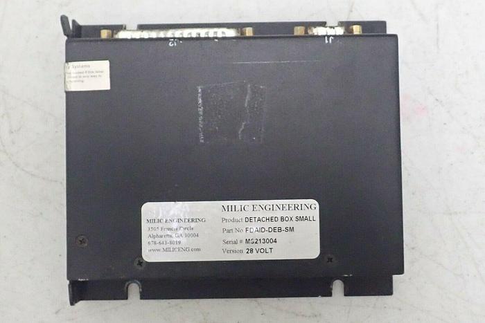 Used Milic Engineering FDAID DEB-SM Flight Display System Detached Box Small