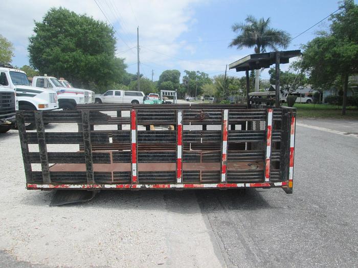 Used 12' Flat Bed Stake Body Truck Bed