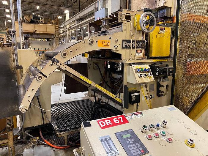 Used 30" WIDE X .125 PERFECTO/COLT SERVO FEED LINE