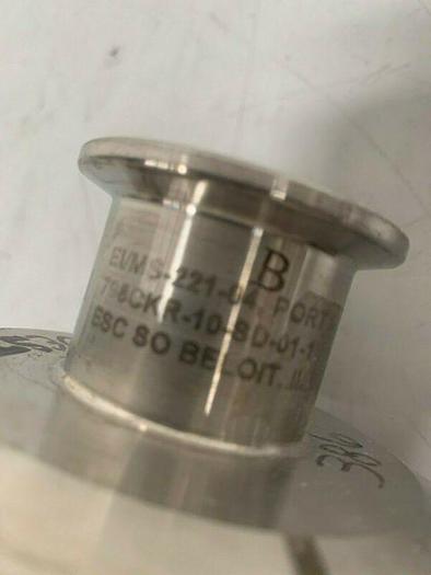 Used Stainless Steel 23" Spray Ball w/ 1 1/2" Sanitary Fitting