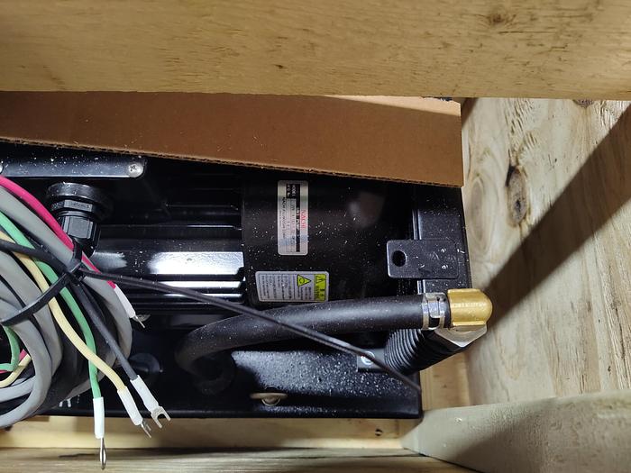 Used 2021 NIKKEN CNC-601B with NIKKEN TAT-320 Tail Support & KOMA TL-310 Tailstock