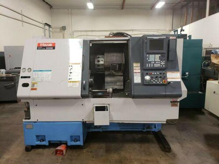 Used 2000 MAZAK SUPER QUICK TURN 200M CNC LATHE WITH LIVE TOOLING / MILLING