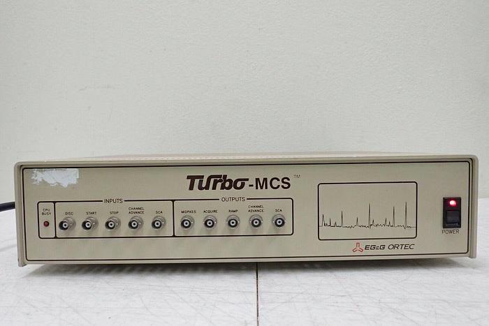 Used EG&G Ortec Turbo-MCS Multichannel Analyzer