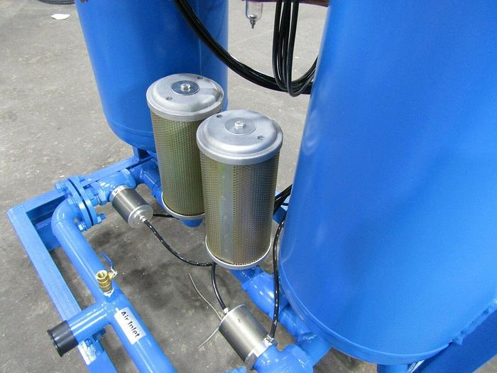 MTTD-450H 450 cfm Externally Heated Desiccant Air Dryers w/ filter pack